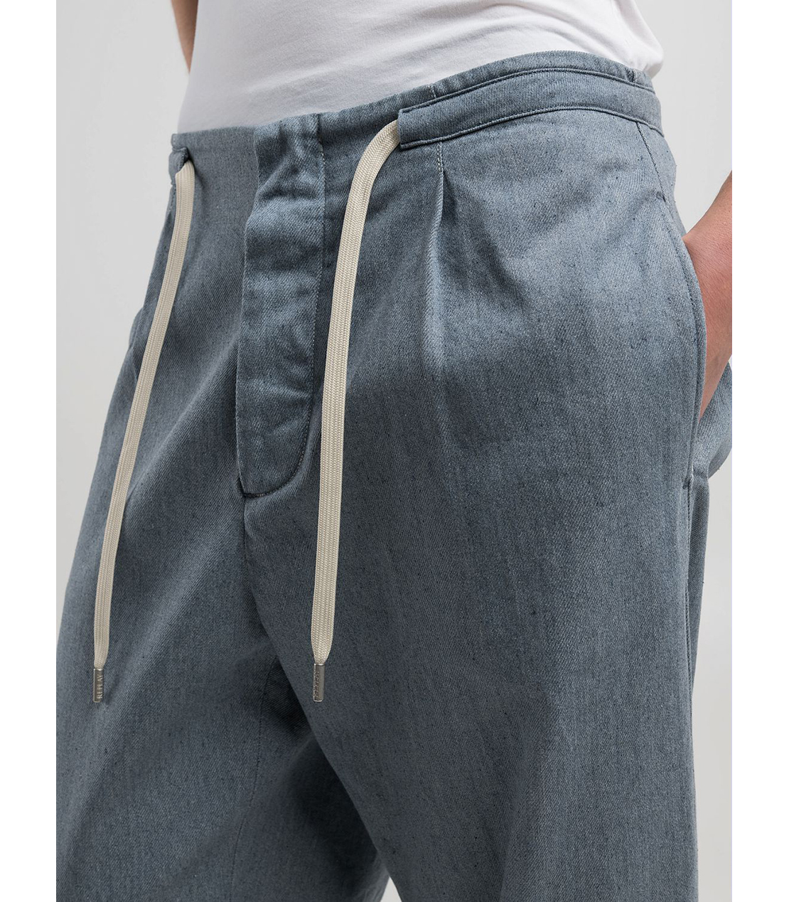 リラックステーパードフィットリサイクルデニム 詳細画像 ブルー 5